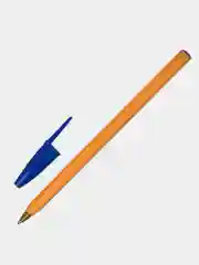Ручка шариковая Staff Basic Orange Bp-01, письмо 750 метров, Синяя, 10 шт., 143740