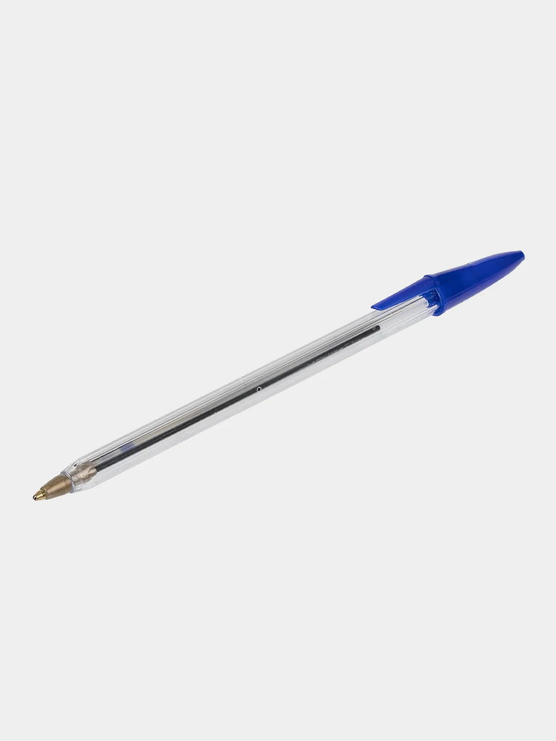 Ручка шариковая Staff Basic Budget Bp-02, письмо 500 м, Синяя, 10 шт., 143758