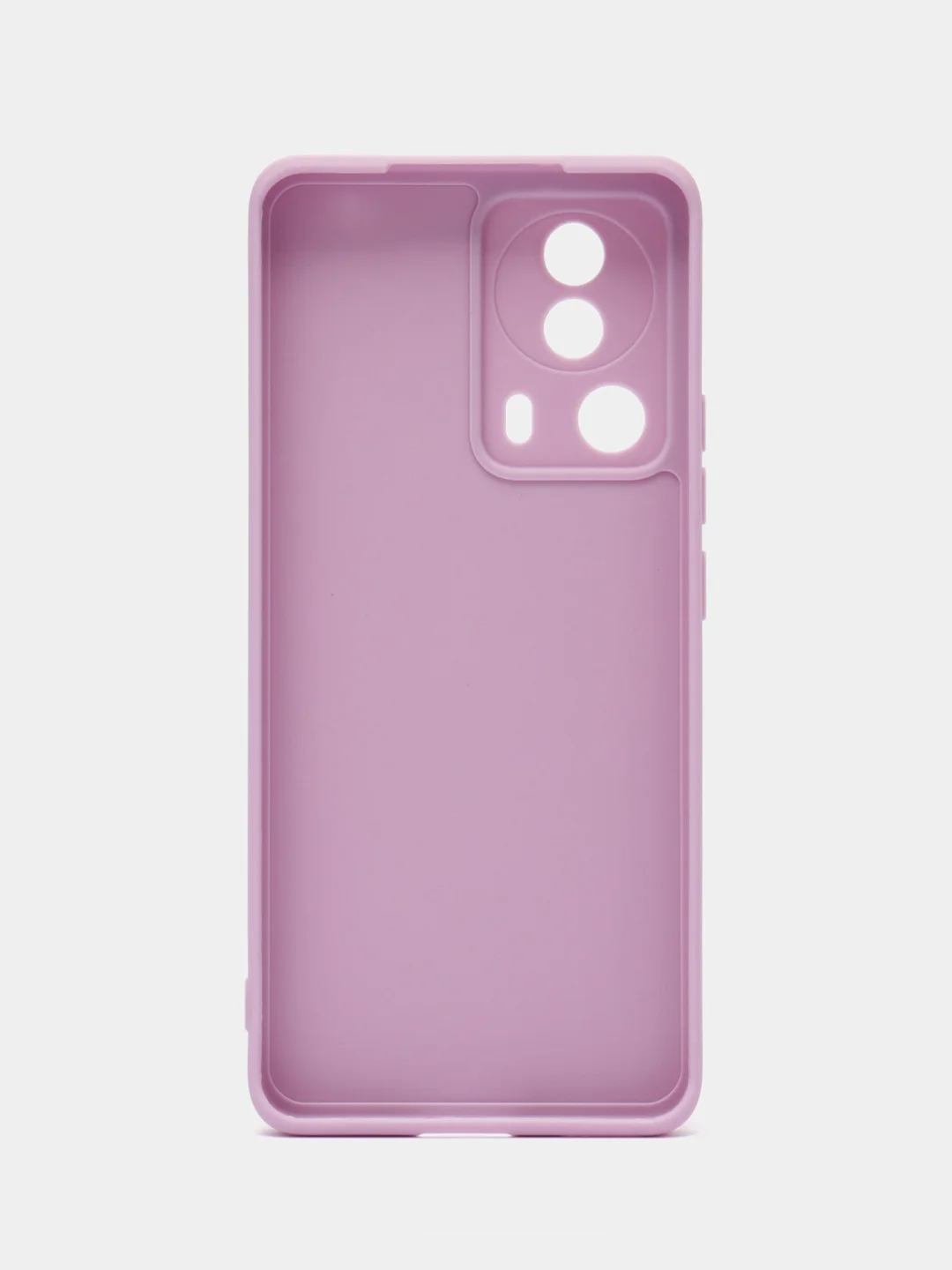 Лавандовый чехол для Xiaomi 13 Lite силиконовый (Ксиоми 13 лайт), силиконовый, c защитой камеры