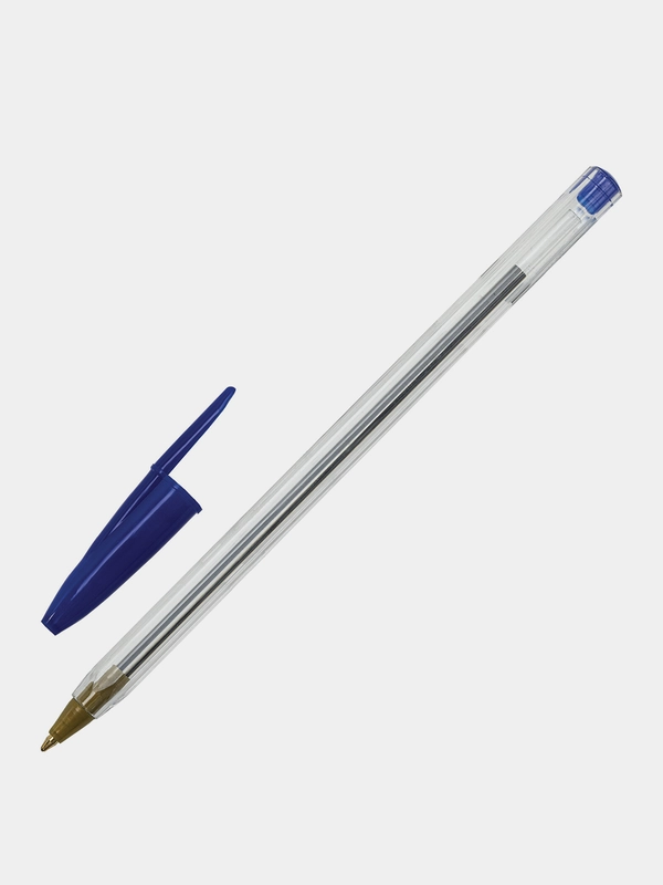 Ручка шариковая Staff Basic Budget Bp-04, Синяя, 10 шт., 143868