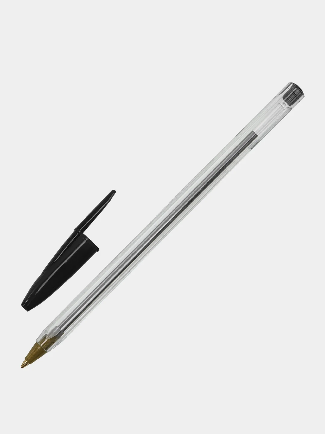 Ручка шариковая Staff Basic Budget Bp-04, Черная, 10 шт., 143869
