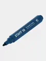 Маркер перманентный Staff Basic Budget Pm-125, Синий, 3 шт., наконечник 3 мм, 152175