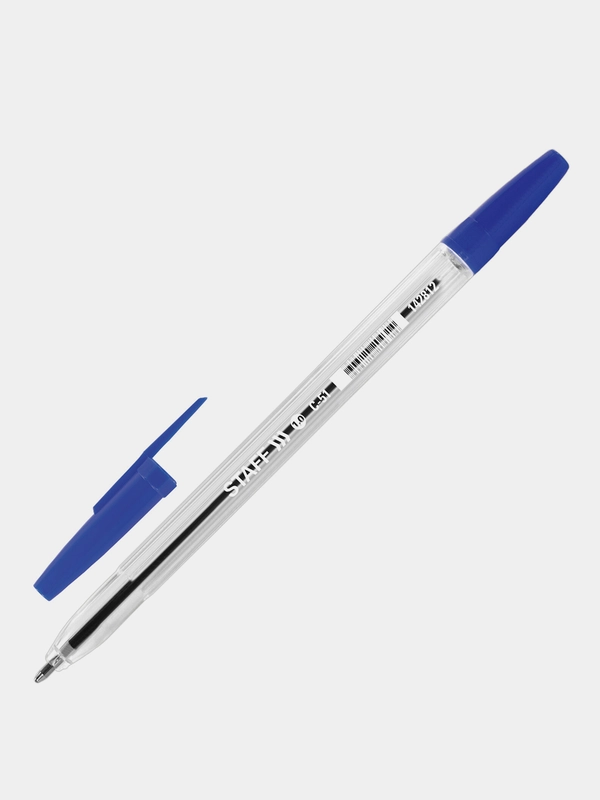 Ручка шариковая Staff C-51, Синяя, 10 шт., 142812