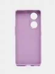 Лавандовый чехол для Oppo Reno 8T 5G (Оппо Рено 8Т 5Г), силиконовый, c защитой камеры