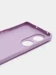 Лавандовый чехол для Oppo Reno 8T 5G (Оппо Рено 8Т 5Г), силиконовый, c защитой камеры