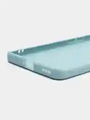 Светло-синий чехол для Oppo Reno 8T 5G (Оппо Рено 8Т 5Г), силиконовый, c защитой камеры