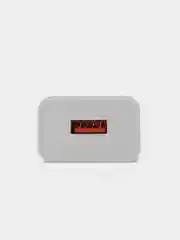 Белый блок питания универсальный, СЗУ USB 2,1A Зарядка для телефона