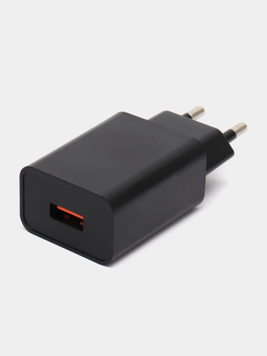 Черный блок питания универсальный, СЗУ USB 2,1A Зарядка для телефона