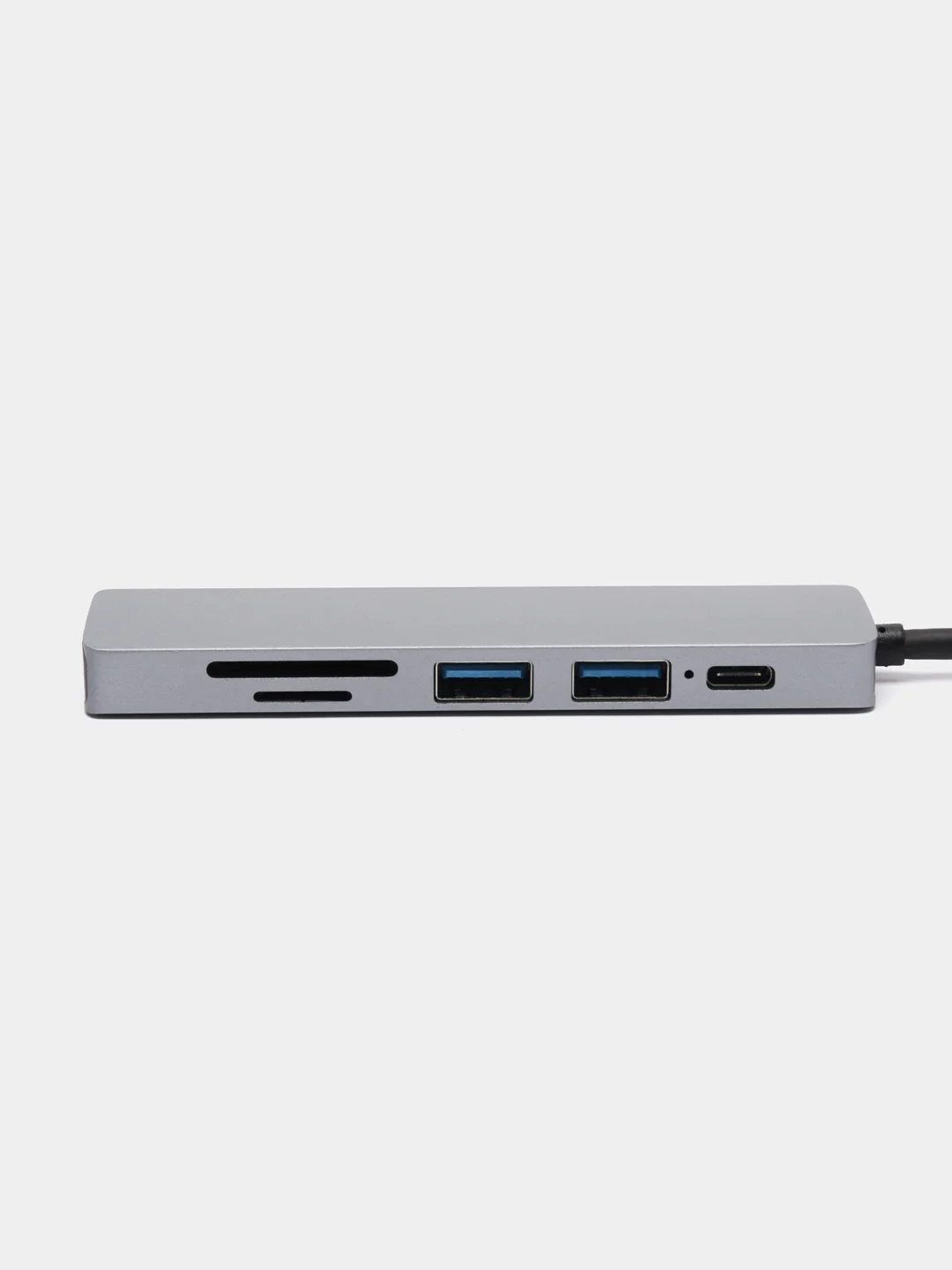 Серый металлик type C HUB 5 в 1 Концентратор USB 3.0 и HDMI