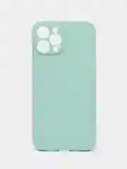 Мятный чехол для iPhone 12 Pro Max (Айфон 12 про макс) черный, c защитой камеры