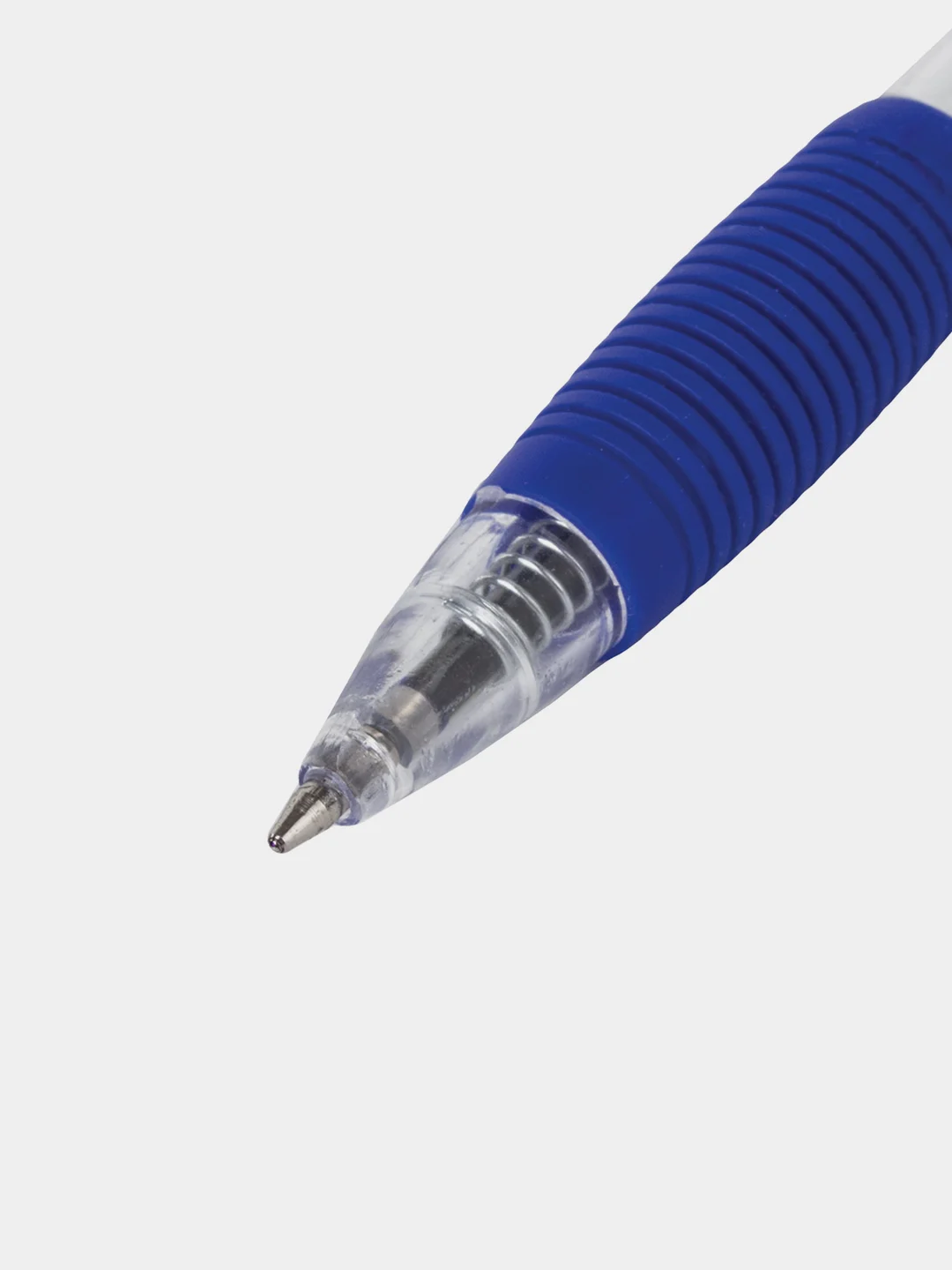 Ручка шариковая автоматическая с грипом Staff Basic Bpr-820, Синяя, 5 шт., 142820