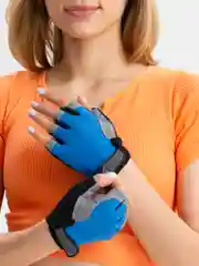 Синий перчатки для фитнеса/Унисекс