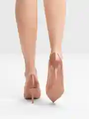 Коралловый меланж женские туфли на шпильке