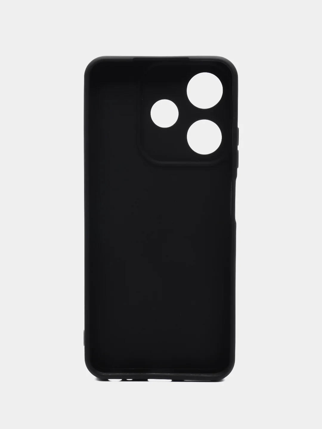 Черный силиконовый чехол для Tecno Spark 10 / Spark 10C ( Спарк 10 / Спарк 10С ) , прозрачный