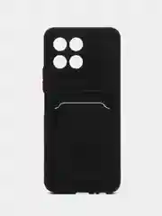 Черный силиконовый чехол для Honor X6 4G, X8 5G 2022, 70 Lite (Хонор Икс6 4Ж, Икс8 5Ж, 70 Лайт)