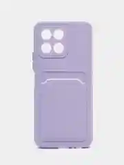 Лавандовый силиконовый чехол для Honor X6 4G, X8 5G 2022, 70 Lite (Хонор Икс6 4Ж, Икс8 5Ж, 70 Лайт)