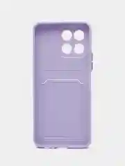 Лавандовый силиконовый чехол для Honor X6 4G, X8 5G 2022, 70 Lite (Хонор Икс6 4Ж, Икс8 5Ж, 70 Лайт)