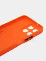 Оранжевый силиконовый чехол для Honor X6 4G, X8 5G 2022, 70 Lite (Хонор Икс6 4Ж, Икс8 5Ж, 70 Лайт)