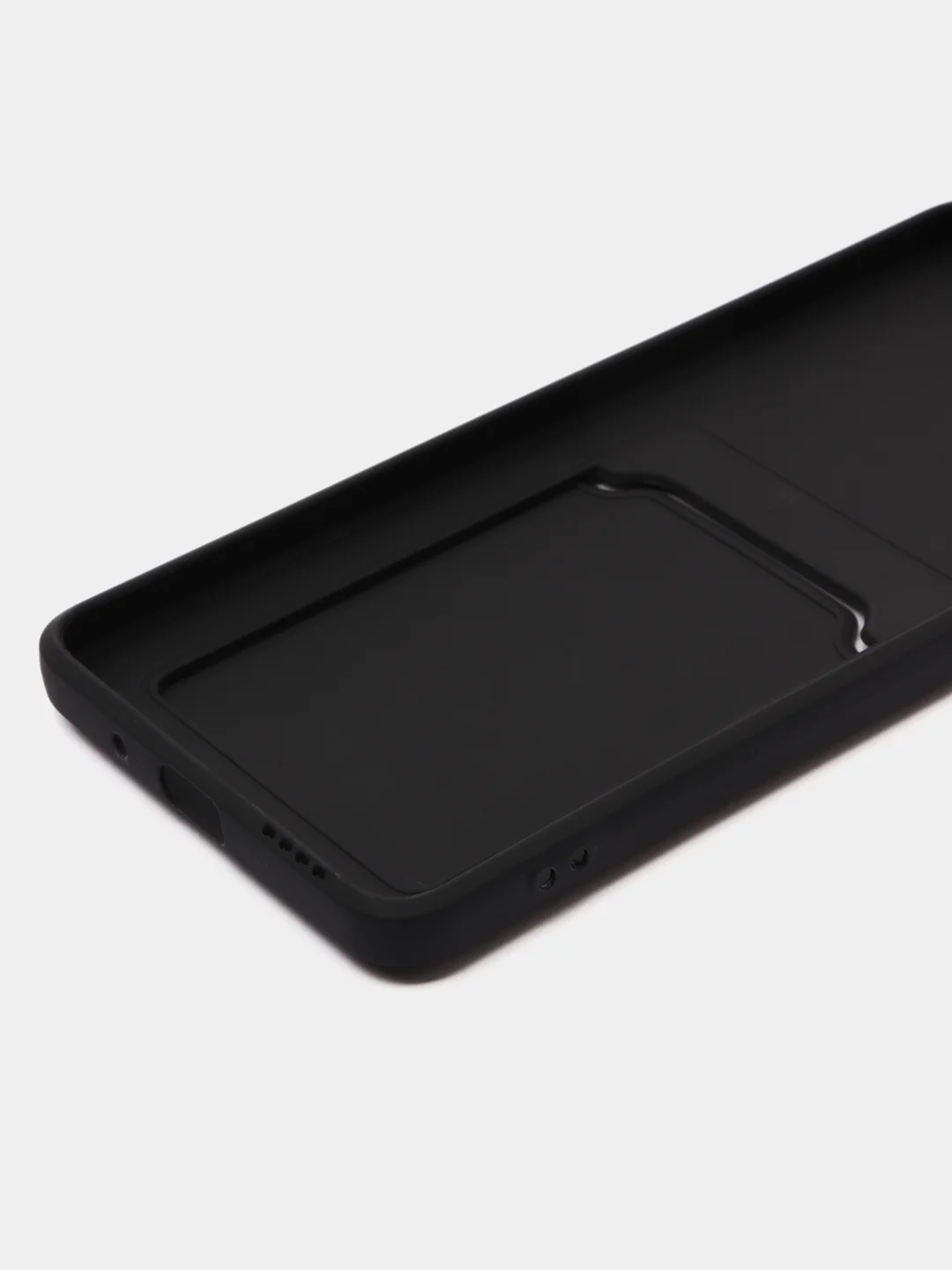 Черный силиконовый чехол для Samsung Galaxy M53 5G (Самсунг Галакси М53 5Ж) матовый