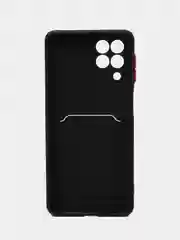 Черный силиконовый чехол для Samsung Galaxy M53 5G (Самсунг Галакси М53 5Ж) матовый