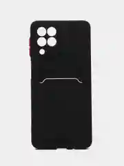Черный силиконовый чехол для Samsung Galaxy M53 5G (Самсунг Галакси М53 5Ж) матовый