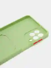 Зеленый силиконовый чехол для Samsung Galaxy M53 5G (Самсунг Галакси М53 5Ж) матовый