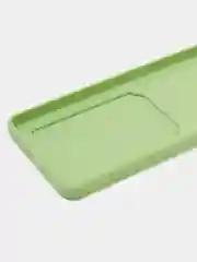 Зеленый силиконовый чехол для Samsung Galaxy M53 5G (Самсунг Галакси М53 5Ж) матовый