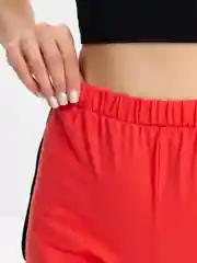 Вишнёвый шорты женские, спортивные