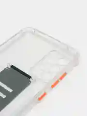 Зеленый прозрачный силиконовый чехол iPhone 12, 11 Pro Max, Samsung A51, A52, S21, Xiaomi Redmi 9C