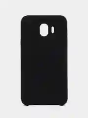 Черный защитный силиконовый чехол Silikone Cover для Samsung J4 2018