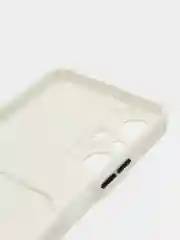 Белый силиконовый чехол для Infinix Hot 20S, (Инфиникс Хот 20с), прозрачный