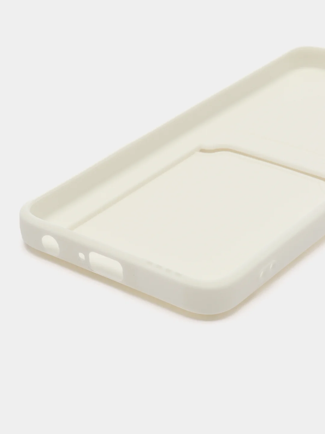 Белый силиконовый чехол для Tecno Spark 9 Pro (Техно Спарк 9 Про), прозрачный