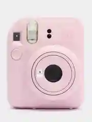 Розовый фотоаппарат моментальной печати Fujifilm "Instax Mini 12"