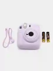Сиреневый фотоаппарат моментальной печати Fujifilm "Instax Mini 12"