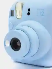 Голубой фотоаппарат моментальной печати Fujifilm "Instax Mini 12"