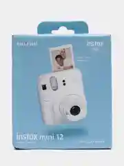 Белый фотоаппарат моментальной печати Fujifilm "Instax Mini 12"