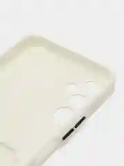 Белый силиконовый чехол для Tecno POVA Neo 2 (Техно Пова Нео 2), прозрачный с карманом для карт