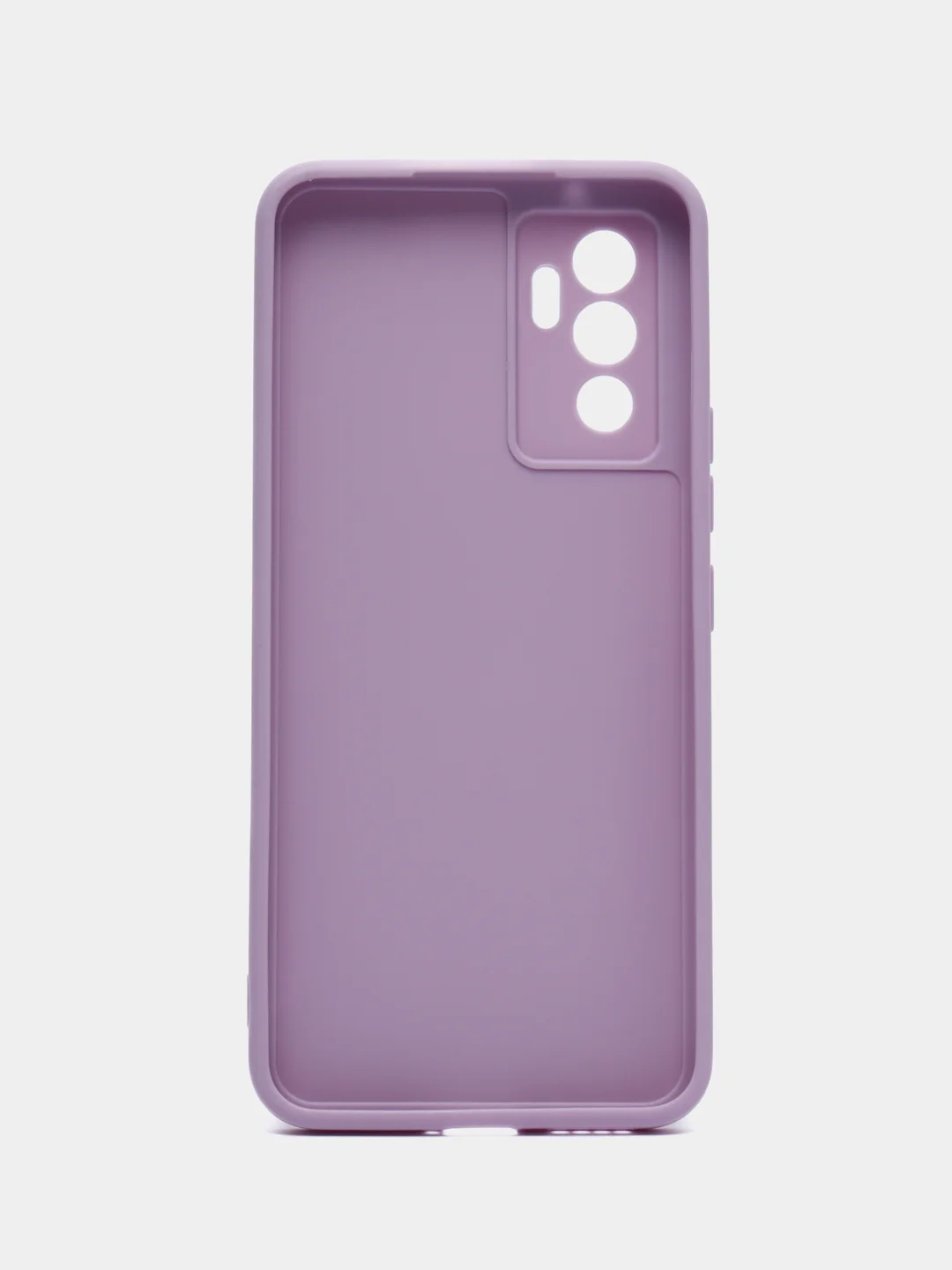Лавандовый силиконовый чехол для Vivo V23e (Виво В23Е), прозрачный