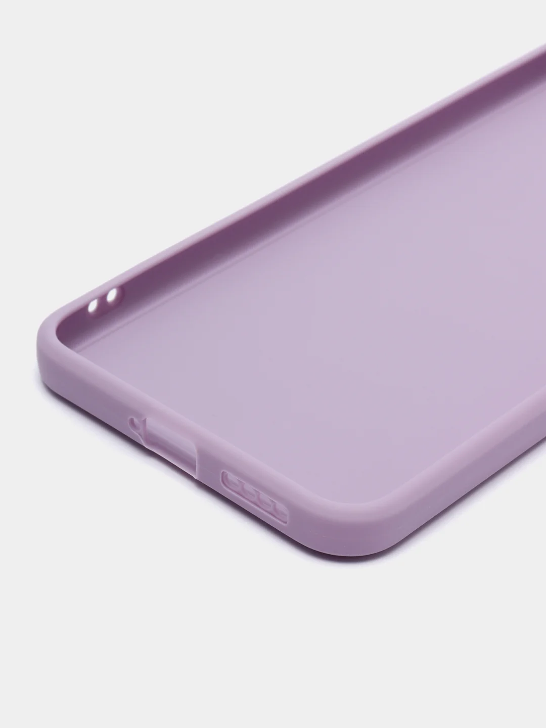 Лавандовый силиконовый чехол для Vivo V23e (Виво В23Е), прозрачный