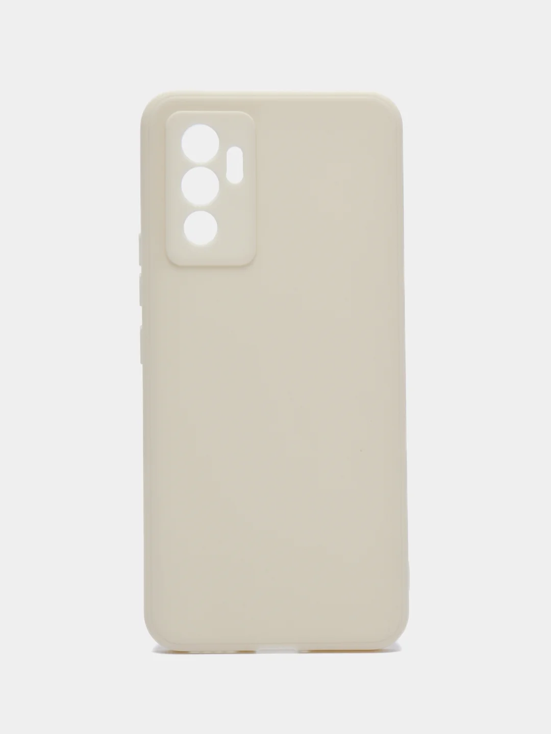 Молочный силиконовый чехол для Vivo V23e (Виво В23Е), прозрачный