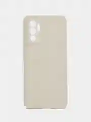 Молочный силиконовый чехол для Vivo V23e (Виво В23Е), прозрачный