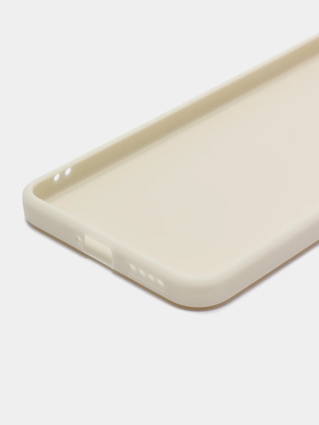 Молочный силиконовый чехол для Vivo V23e (Виво В23Е), прозрачный