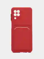 Коралловый силиконовый чехол для Samsung Galaxy A22 4G, M32 4G, M22 4g, F22(самсунг а22, м32,м22,Ф22)