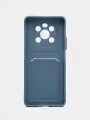 Синий меланж силиконовый чехол для Honor X9 2022 4G/5G, X30, Magic 4 Lite (Хонор Икс9, Икс30, Мэджик 4)