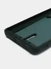 Тёмно-зелёный силиконовый чехол для Huawei Honor 50 (Хуавэй Хонор 50), защита камеры