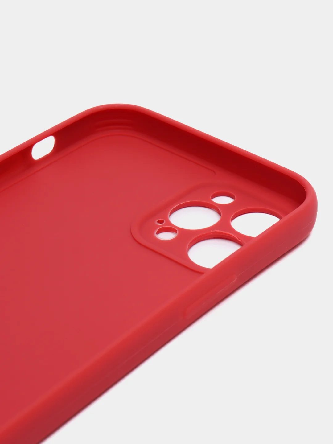 Коралловый чехол для Apple iPhone 12 Pro (Айфон 12 Про) прозрачный, c защитой камеры