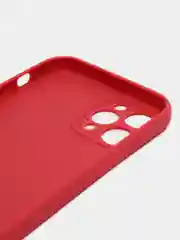 Коралловый чехол для Apple iPhone 12 Pro (Айфон 12 Про) прозрачный, c защитой камеры