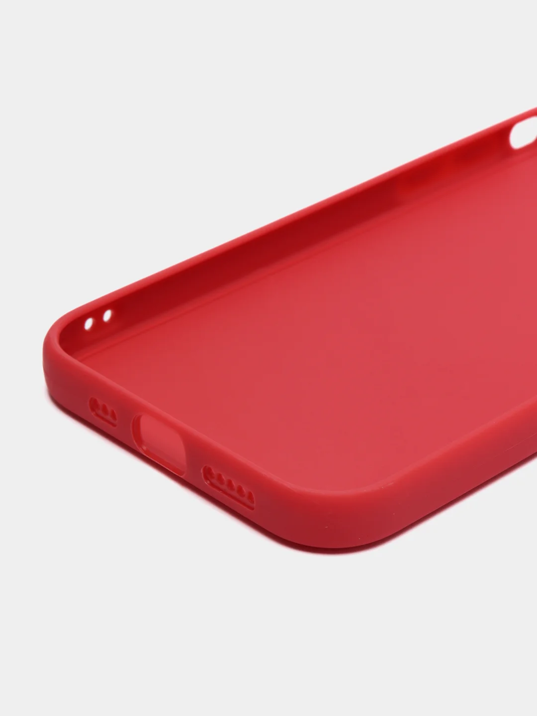 Коралловый чехол для Apple iPhone 12 Pro (Айфон 12 Про) прозрачный, c защитой камеры