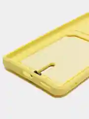 Желтый силиконовый чехол для Huawei Honor 50 (Хуавэй Хонор 50), защита камеры