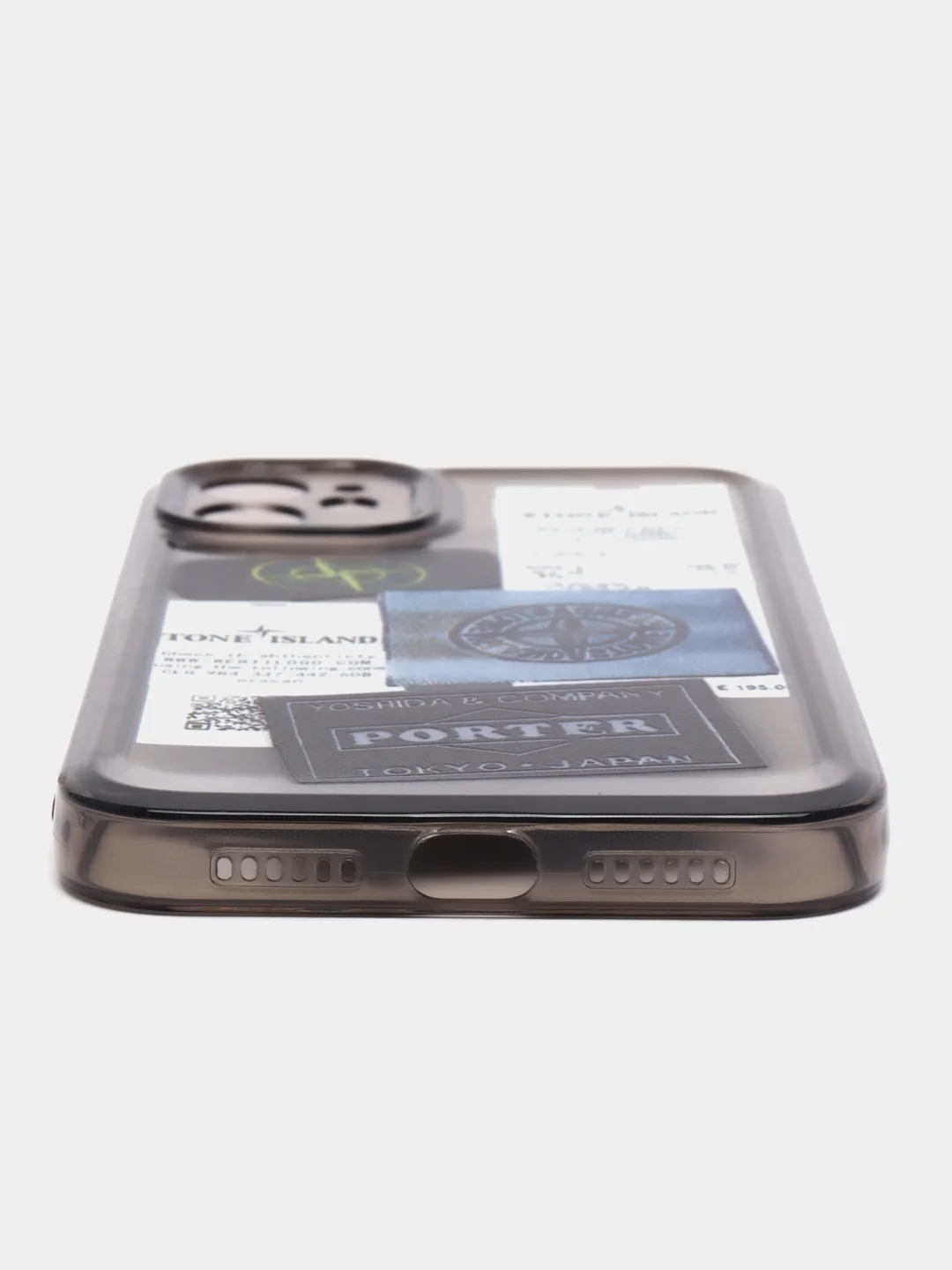 Разноцветный чехол на iPhone 11/12/13/14 Pro Max/7/8 Plus/XR/XS/X, айфон про макс, прозрачный